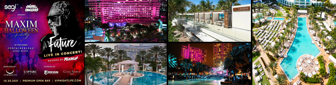 Fontainebleau Miami Beach Hotel Halloween Party